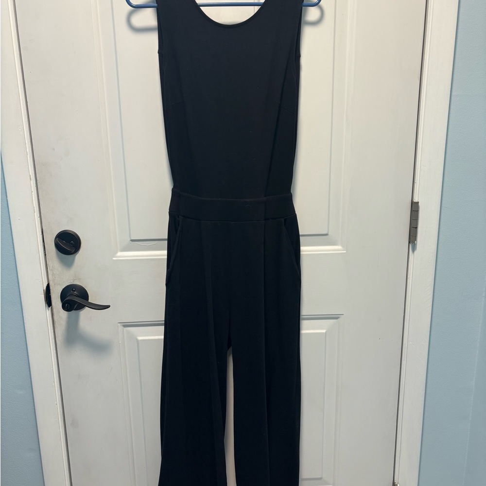 New York & Company Classic Black Jumpsuit